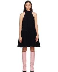 we11done - Pleated Minidress - Lyst