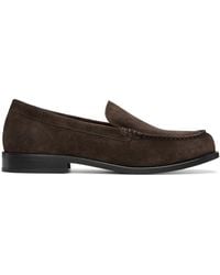 A.P.C. - Flâneurs Bruns En Suède - Lyst