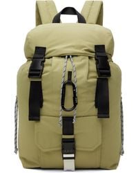 A.P.C. - Khaki Trek Backpack - Lyst