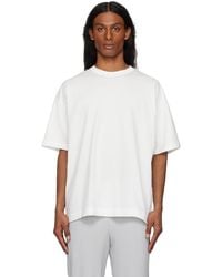 Homme Plissé Issey Miyake - Windswept Plaid T-Shirt - Lyst