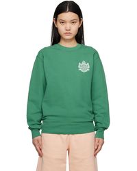 Maison Kitsuné - Green Hotel Olympia Edition Crest Sweatshirt - Lyst