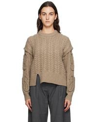 THE GARMENT - Canada Cable Braided Sweater - Lyst
