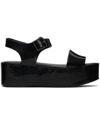Melissa - Black Mar Platform Sandals - Lyst