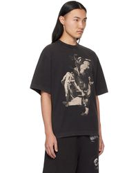 【関税込み】Off-White ブラック Fresco Diag Skate Tシャツ Off-White c/o Virgil Abloh Fresco Diag Skate T-Shirt in