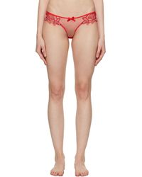 Agent Provocateur - Red Lindie Brief - Lyst