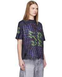Stussy Team Jersey 80 T-shirt in Blue | Lyst Canada