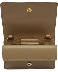 Burberry Beige Jessie Card Case Bag - Natural