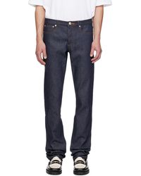 A.P.C. - インディゴ Petit Standard ジーンズ - Lyst
