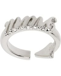 MM6 by Maison Margiela - Enjoy Mm6 Ring - Lyst