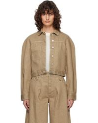 Jacquemus - 'The Ovalo Cargo' Denim Jacket - Lyst
