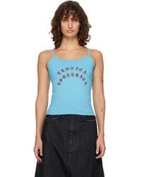 Willy Chavarria - 'Estorica' Cholita Tank Top - Lyst
