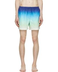 CASABLANCA - Jacquard Swim Shorts - Lyst