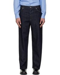 Jil Sander - Contrast Stitch Jeans - Lyst