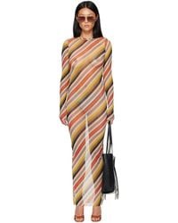 Jean Paul Gaultier - 'The Retro Stripe' Maxi Dress - Lyst