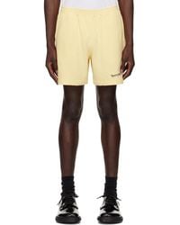 Sporty & Rich - Serif Logo Gym Shorts - Lyst