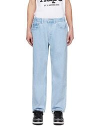Aape By A Bathing Ape - Moonface Patch Jeans - Lyst