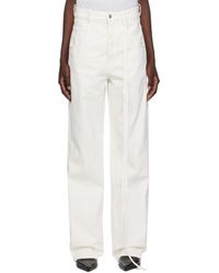 Ann Demeulemeester - White Claire Jeans - Lyst