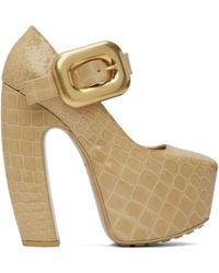 Bottega Veneta - Mostra Mary-jane Pump Heels - Lyst