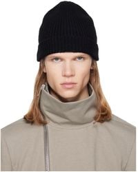 Rick Owens - Tower Ribbed Beanie - Lyst