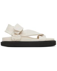 Isabel Marant - White Naori Leather Sandals - Lyst