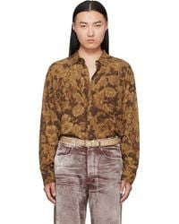 Magliano - Dried Flowers Long Sleeve Shirt - Lyst
