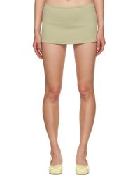 GUIZIO - Ssense Exclusive Micro Miniskirt - Lyst