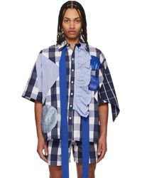 Walter Van Beirendonck - ブルー Ringling シャツ - Lyst
