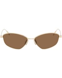 Givenchy - Gold Gv Speed Sunglasses - Lyst