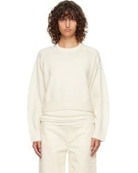 Loulou de Saison - Off- Bruzzi Lds Boxy Cashmere Sweater - Lyst