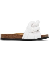 JW Anderson - White Chain Slides - Lyst