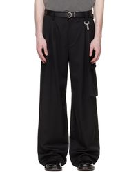 Reese Cooper - Wool Pleated Cargo Pants - Lyst