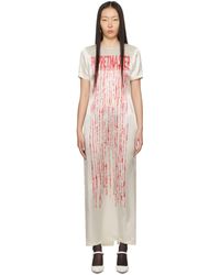 Puppets and Puppets - Off- 'puppetmaster' Maxi Dress - Lyst