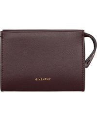 Givenchy - Burgundy Day Zipped Card Holder - Lyst