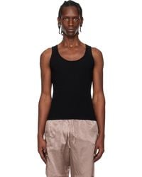 Dries Van Noten - Rib Knit Tank Top - Lyst
