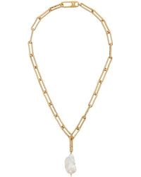 Alighieri - Gold 'the Baroque Pearl Layer' Necklace - Lyst