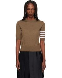 Thom Browne - Fine Merino Wool 4-Bar Sweater - Lyst
