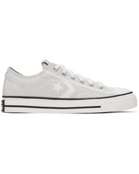 Converse - Gray Star Player 76 Suede Sneakers - Lyst