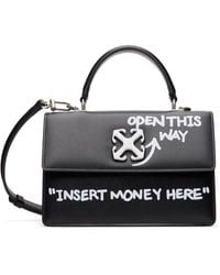 Off-White c/o Virgil Abloh - Jitney 1.4 Quote Leather Bag - Lyst