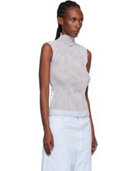 Issey Miyake Twist Long in White | Lyst Canada