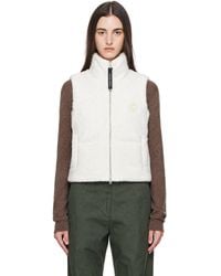 Canada Goose - Off- Fallon Fleece Puffer Down Vest - Lyst