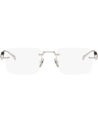 Gucci - Rectangular Glasses - Lyst