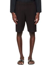 Homme Plissé Issey Miyake - Rustic Knit Shorts - Lyst