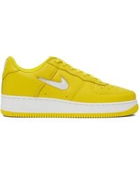 Nike - Yellow 'color Of The Month' Edition Air Force 1 Low Sneakers - Lyst