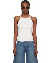 Courreges - Off- Contrast Tank Top - Lyst
