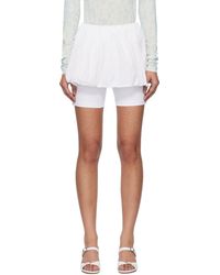 Kijun - Puff Layered Skort - Lyst