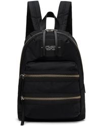 Marc Jacobs - Black 'the Biker Nylon Medium' Backpack - Lyst