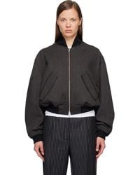 mfpen - ブラウン＆グレー ブルゾン ボンバージャケット - Lyst