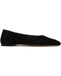 TOTEME - Slip Suede Ballerina Flats - Lyst