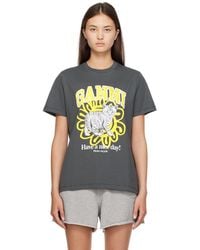 Ganni - T-shirts And Polos - Lyst