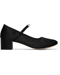 Repetto - ブラック Guillemette メリージェーン ヒール - Lyst